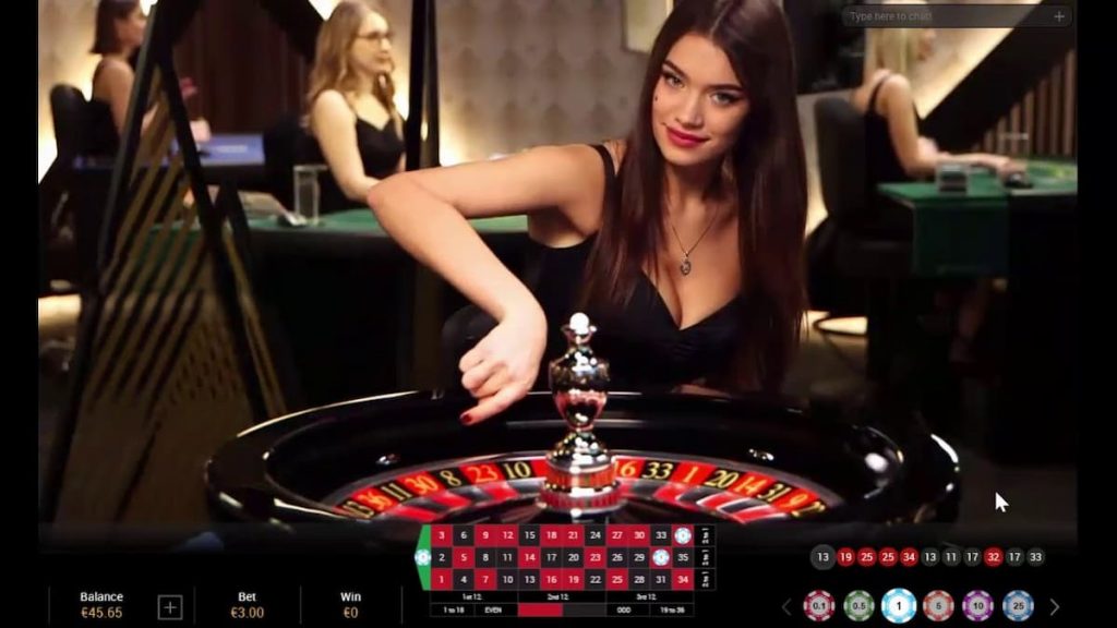Putar roda roulette