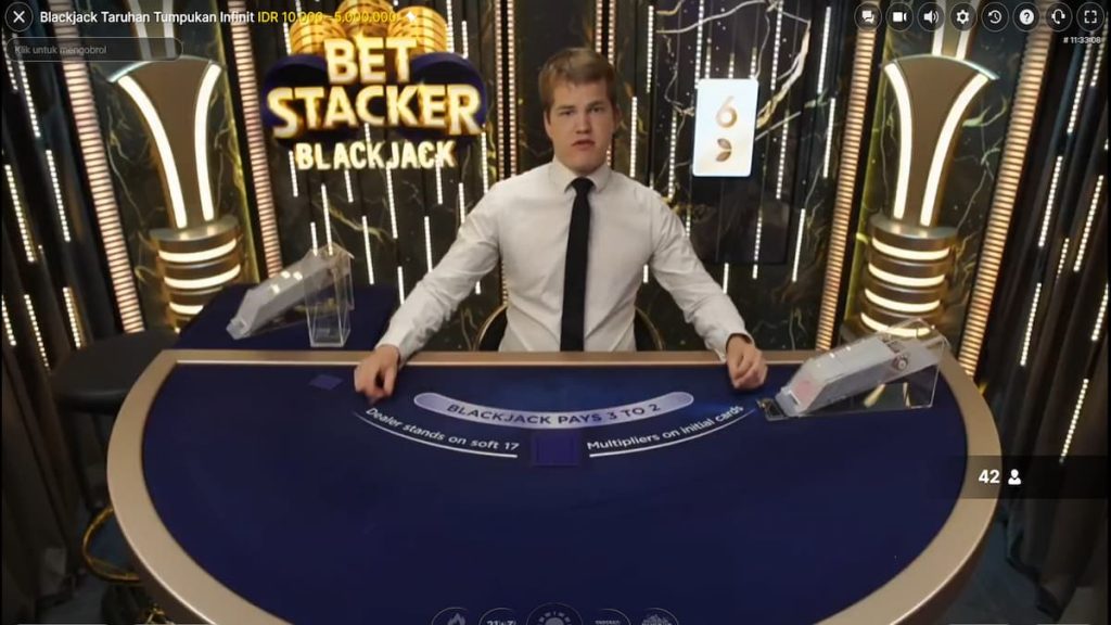 Bet Stacker Blackjack Live