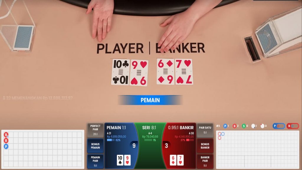 Baccarat Online Live Dealer