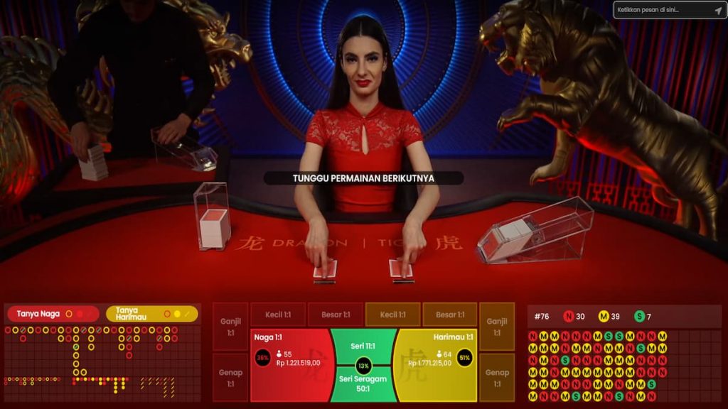 Live Dealer Dragon Tiger