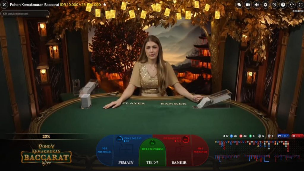 Pohon Kemakmuran Baccarat