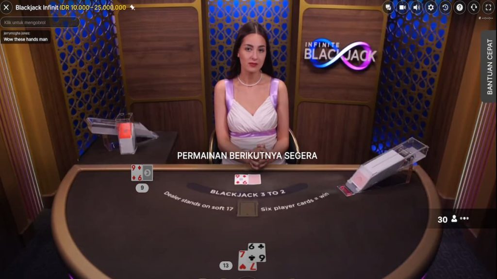 Live Blackjack Infinite