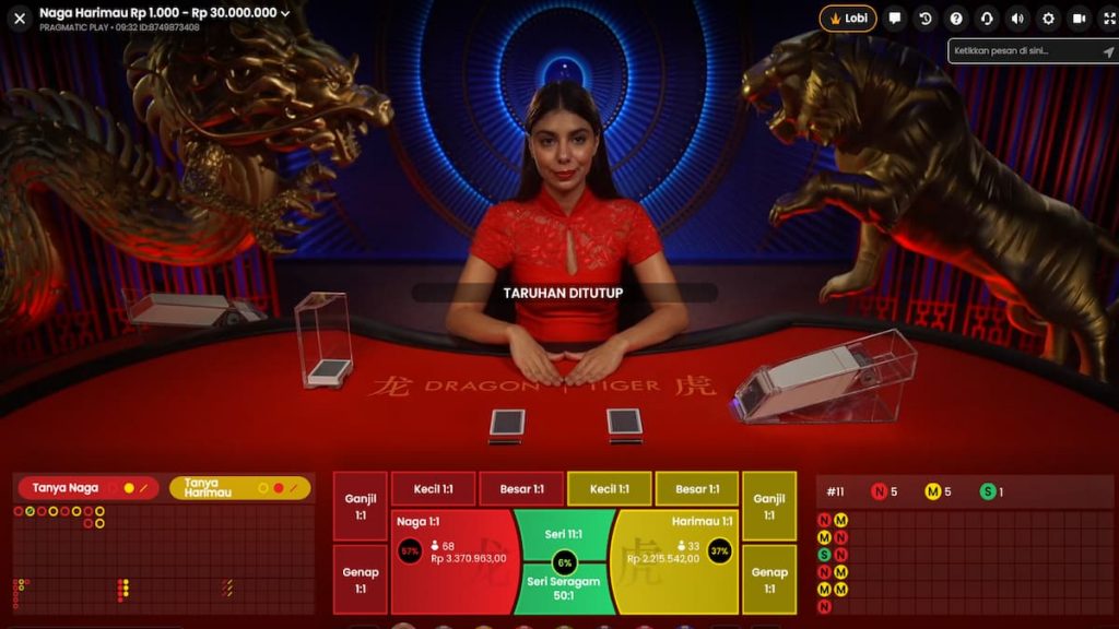 Rahasia Live Dragon Tiger