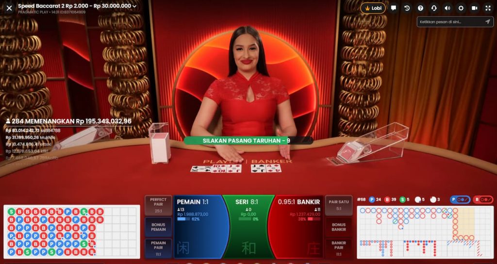 Pola Live Baccarat